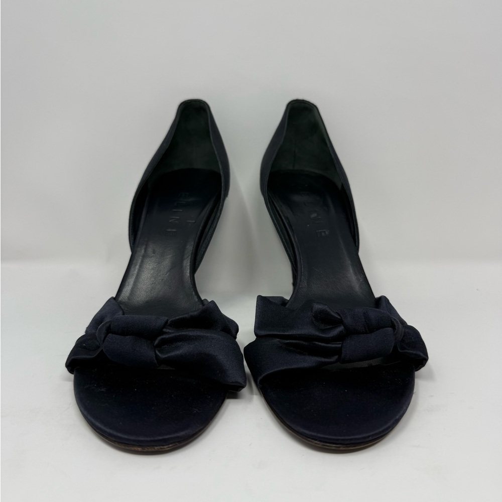 Celine Satin Open Toe Heels Size 10B - Picture 8 of 10